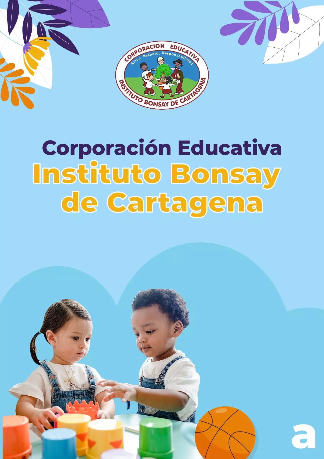 Portada manual Corporación Educativa Instituto Bonsay